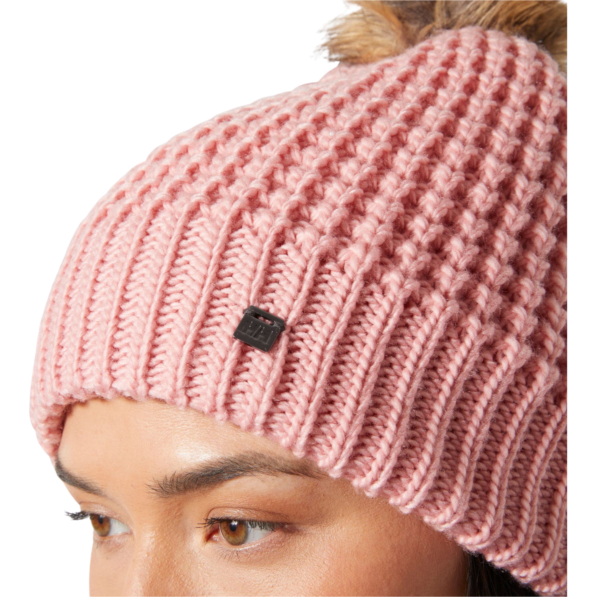 2025 Helly Hansen Womens Snowfall Beanie 67407 - Pink Salt